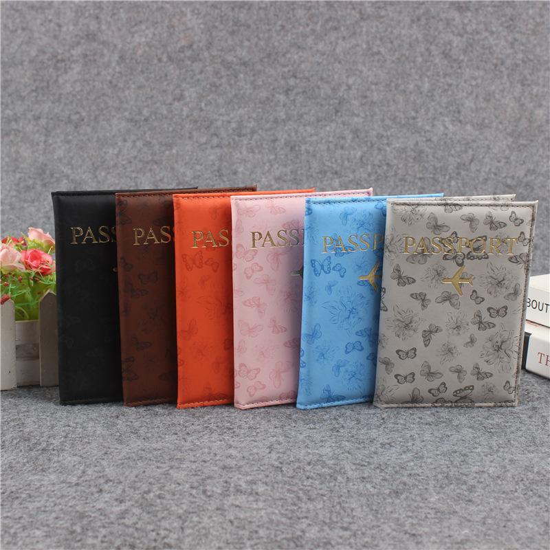 Index Card Holder - PU Leather Passport Cover For Men