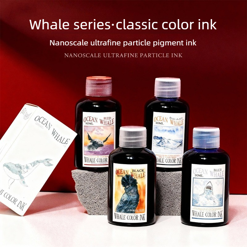 Banmi Whale Series Fountain Pe - đánh giá và giá Fountain Pen Bottled Ink