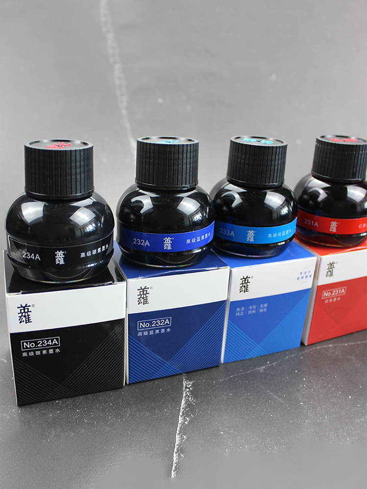 Hero Ink for Writing and Calli - đánh giá và giá Fountain Pen Bottled Ink
